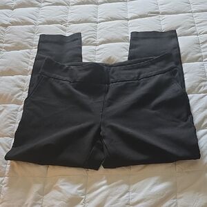 NWOT Black Knit Pull-On Pants Sz L